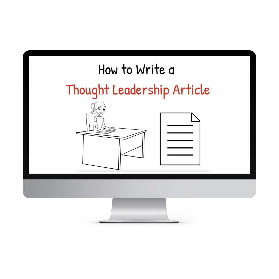 How to Write a Thought Leadership Article